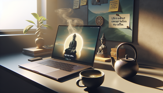 Tasse à thé originale : bouddha, burn-out et bouilloire en quête de sens