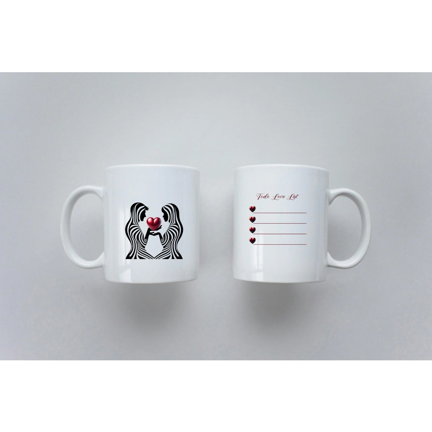 2 mugs left/right faces