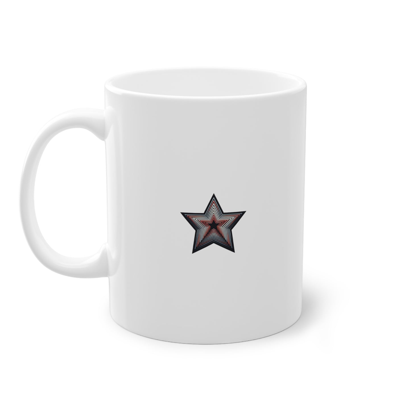 Mug avec étoile design minimaliste moderne