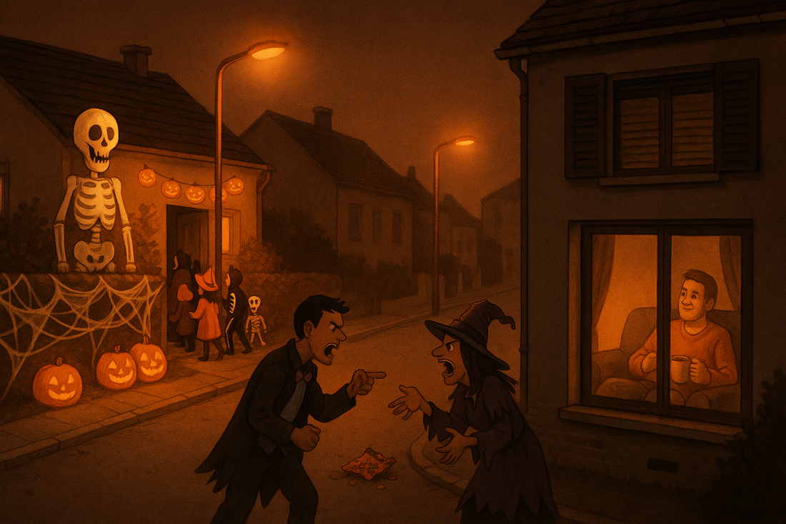 Halloween en France : citrouilles hystériques, voisins en guerre et mugs en paix