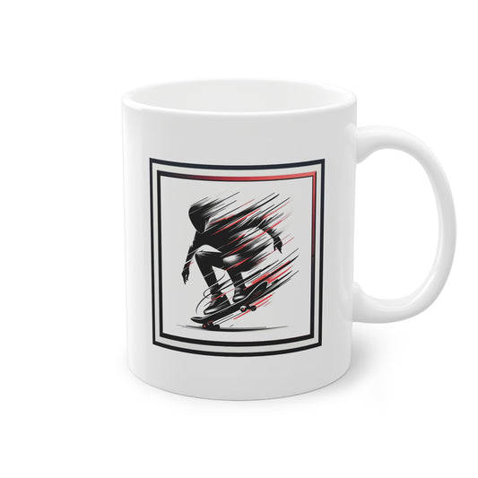 Mug Sportif - Tasse Skateboarder - Idée Cadeau Original Homme - YOMYLE