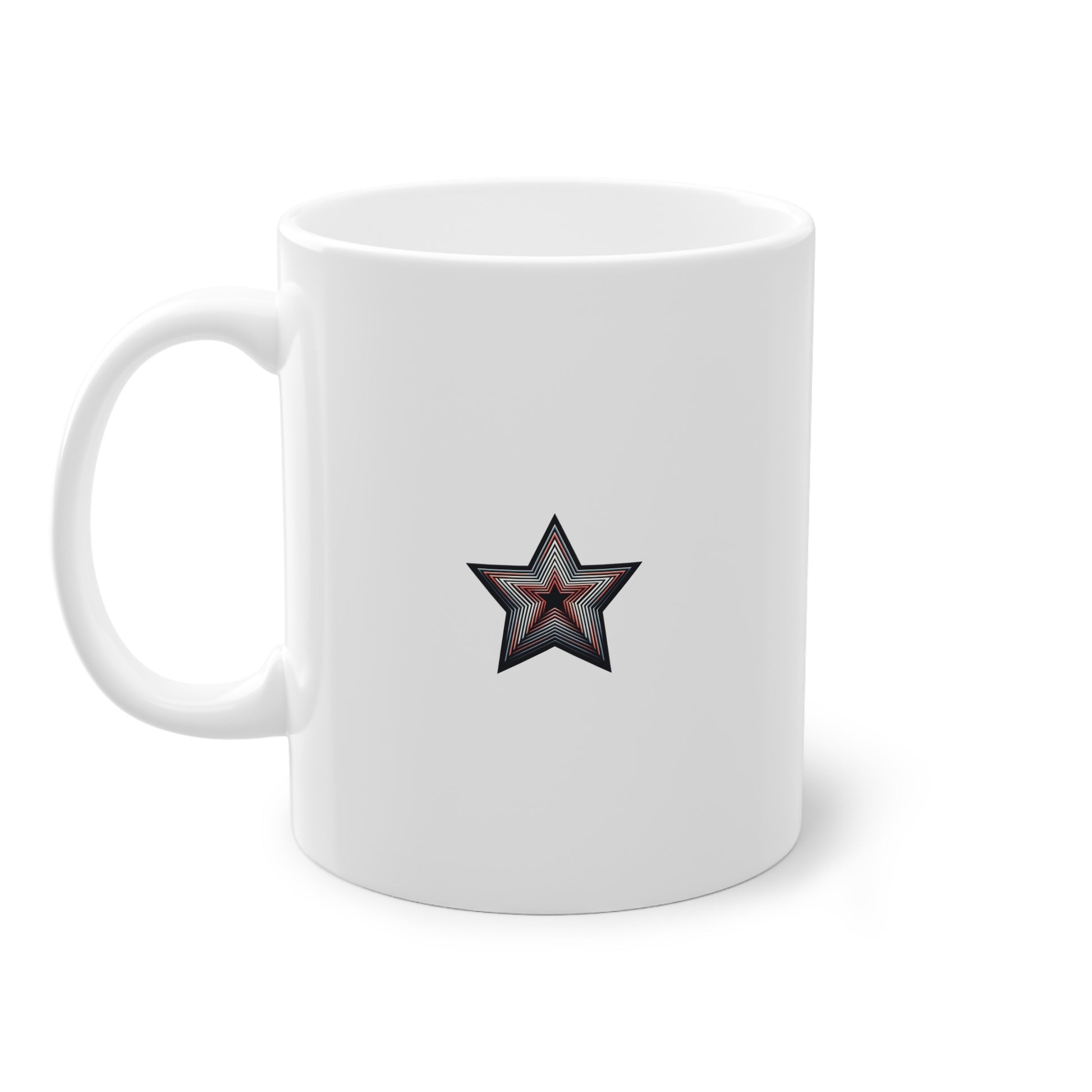Mug original avec design étoile minimaliste – cadeau homme et femme.