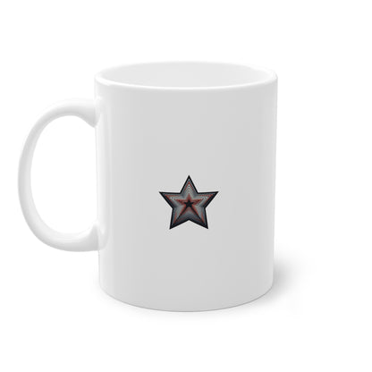 Mug original avec design étoile minimaliste – cadeau homme et femme.