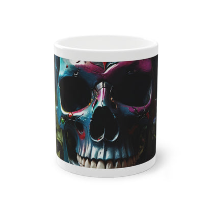 Mug tete de mort horreur cadeau pas cher