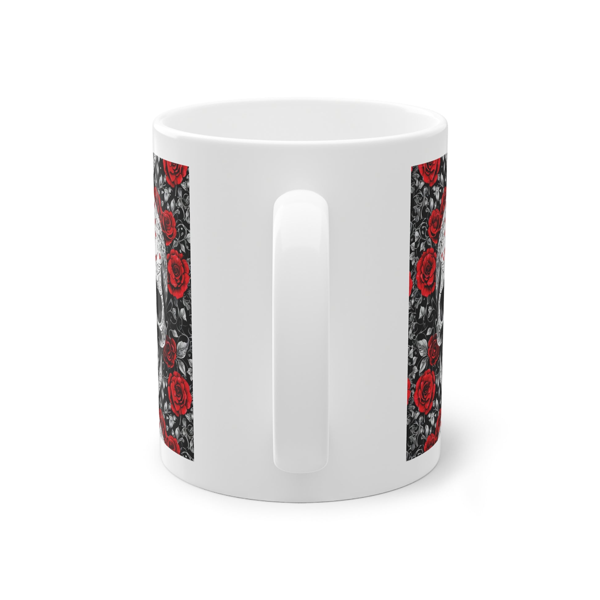 Tasse à cadeau crâne gothique