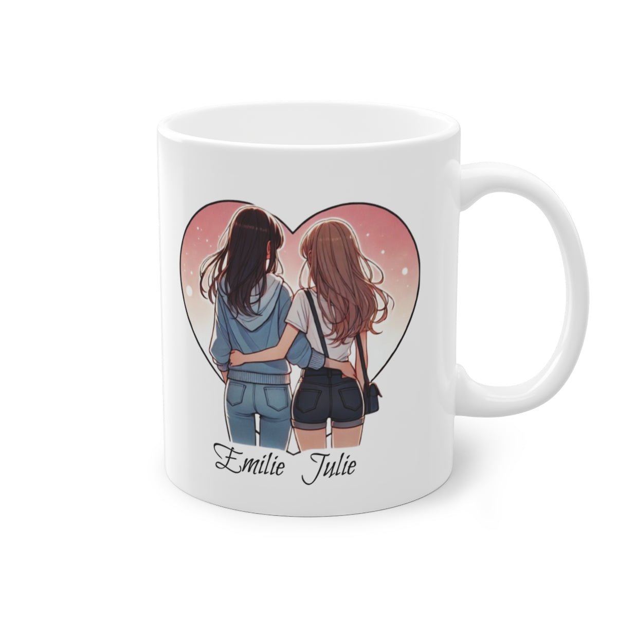 Tasse à offrir pour sa meilleure amie - Best Friend Forever - BFF